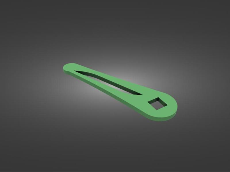 FAAC Genius G-Bat 300 Gate Piston Key 