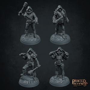 Marauder x4 (25 mm Bases)