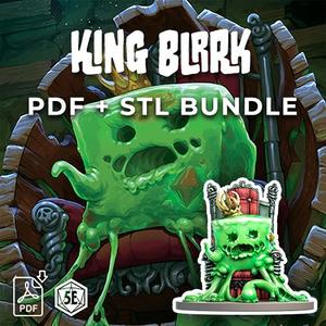 Big Bad 013 King Blrrk - (PDF) + (STL) Bundle