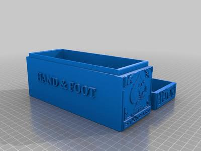 Hand and Foot Ten Deck Card Holder