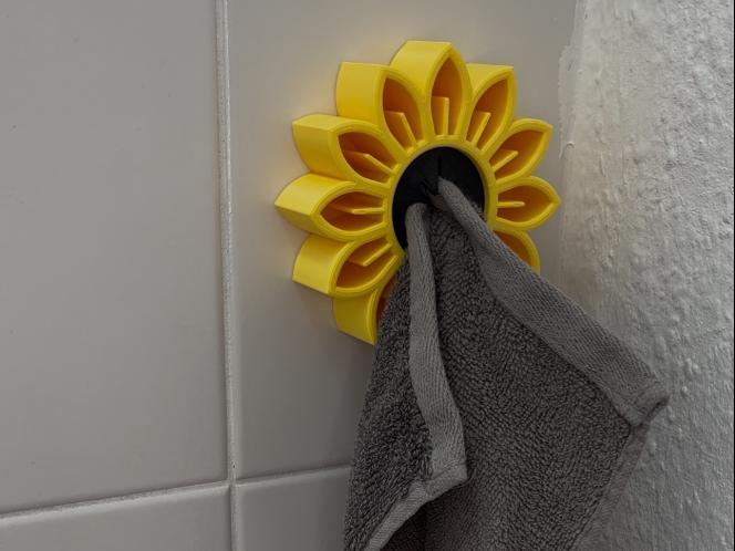 Sunflower Towel Holder