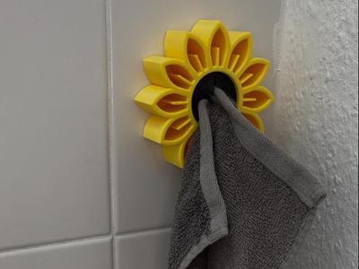 Sunflower Towel Holder