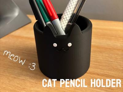 Cat Pencil Holder/Planter