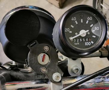 Simson S51 Halter für Sicherheitsschloss am Lenker