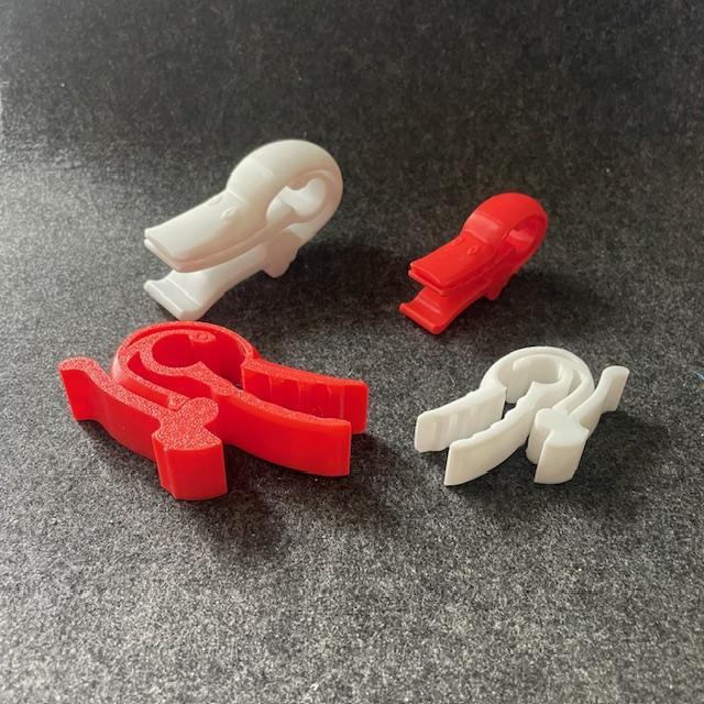Duck Bag Clip Clamps with Lock and Face V3