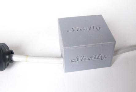 Shelly 1PM plus and Shelly add-on case for photo cell