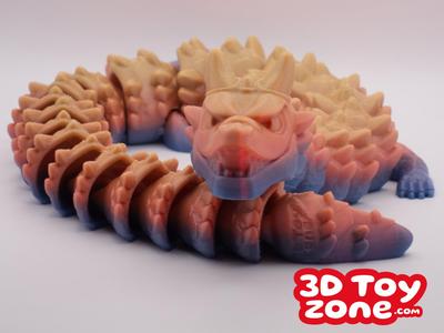 Flexi Dragon (Print-in-place) - 3D Toy Zone