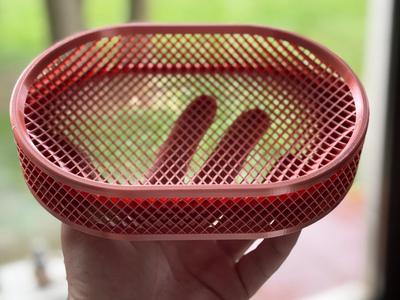Geometric Tray “Illusion Grid”