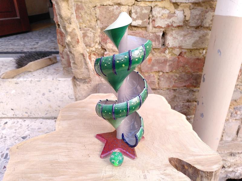 Sea Shell Dice Tower