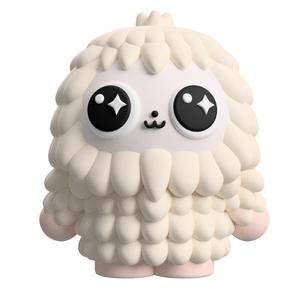 Customizable Snowball the Yeti Art Toy: 3D Printable Figure
