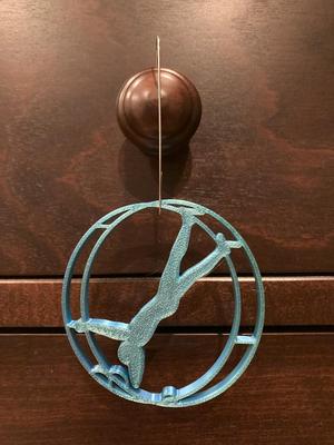 Wheel Gymnastics Silhouette: Push Up Backwards