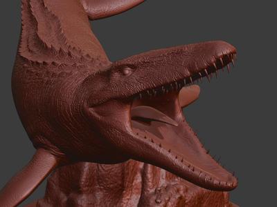 Mosasaurus JW