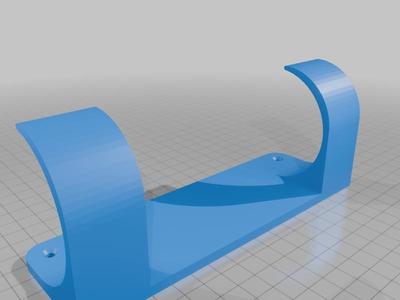 Wall Mount for OpenRC F1 Car (1:10 Scale)