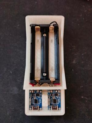 Dual smt/thm 18650 Charger TP4056