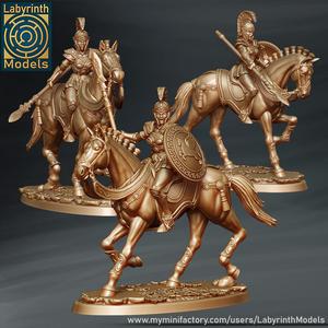 Amazons Cavalry - 32mm scale