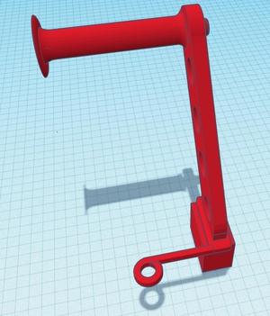 Kingroon KP3S spool holder by MikoArt