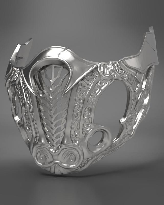 Sub-Zero's Mask - Mortal Kombat