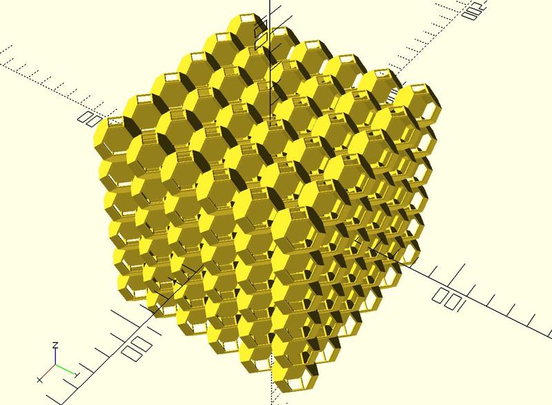 Truncated Octahedron Infill
