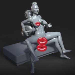 anal obsession - NSFW - EROTIC MINIATURE 75 MM SCALE