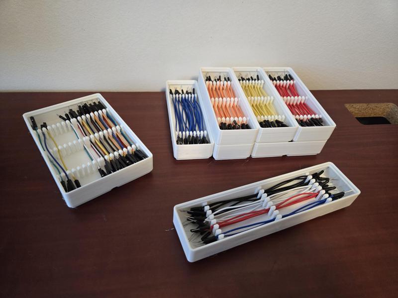 Gridfinity Dupont Wire Organizer System