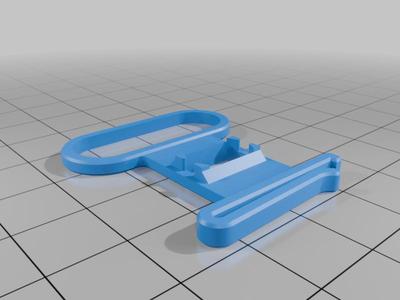 Spatula and Clippers Tool Holder for Ender 3 V2