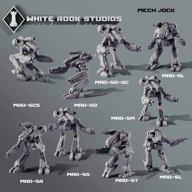 American Mecha - MAD Rampager 5 6 Series