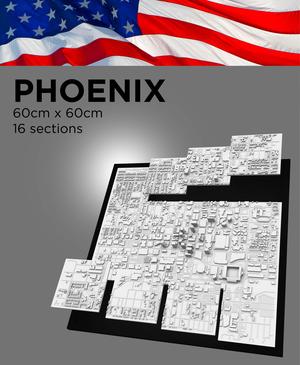 PHOENIX, Skyline 3d map