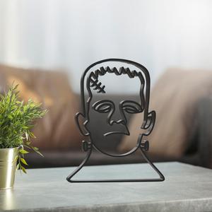 Frankenstein Line Art, Modern, Minimalist