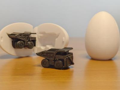 Suprise Egg: Tiny Mining Dump Truck
