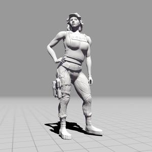 Agent Osuki - Female Pose 01