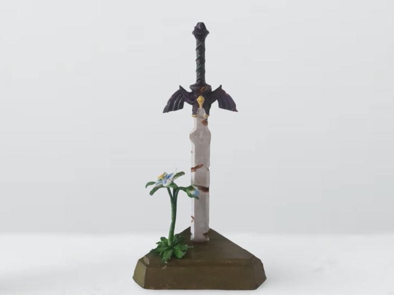 Zelda Breath of The Wild Rusted Master Sword 