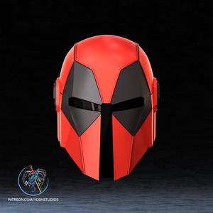 Mano Deadpool Helmet 3D Printer File STL