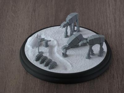 Star Wars Diorama - Hoth