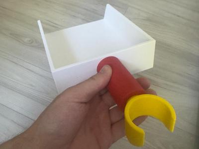 Dustpan block bricks