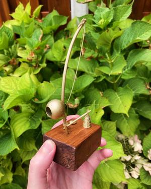 mini Berimbau + caxixi (capoeira instument)