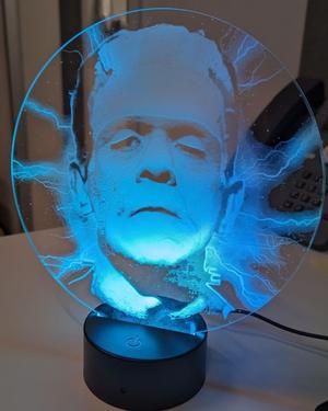 Frankenstein Lamp