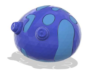 Single Extruder - Dual Color - Zelda Chuchu (fusion360)