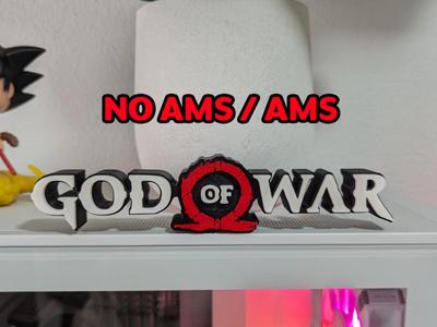 God Of War Logo / Sign (NO AMS/AMS)