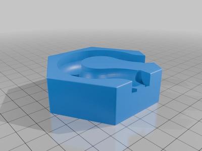 Gravitrax compatible horizontal loop with 10mm gradient (Fusion file included)