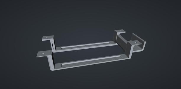 D-Link DGS 1008P Under Desk Mount