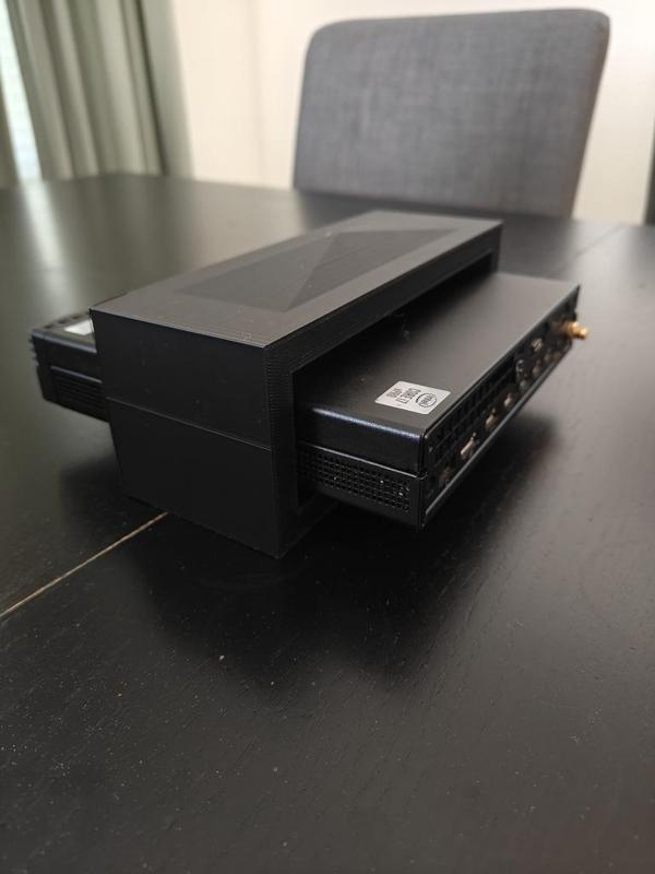 Lenovo Thingcentre M70q mini computer rack stand system
