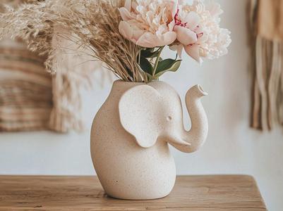 Elephant Blossom Vase – Cute 3D Printable Vase