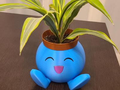 Oddish flower pot ALMOST NO POOP (Pot Mystherbe)