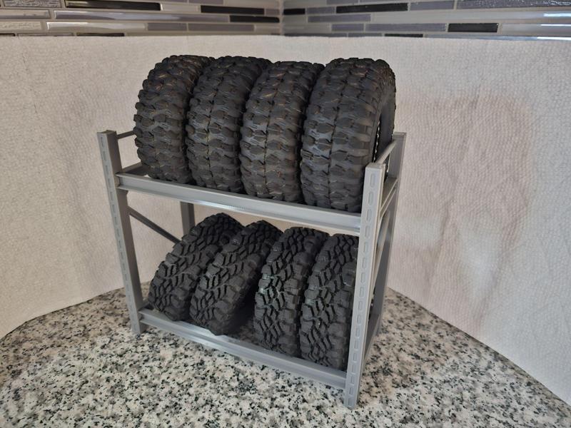 Scale Tire Rack (1:10)