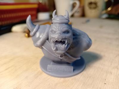 Ork Bust PRINTABLE 3D model