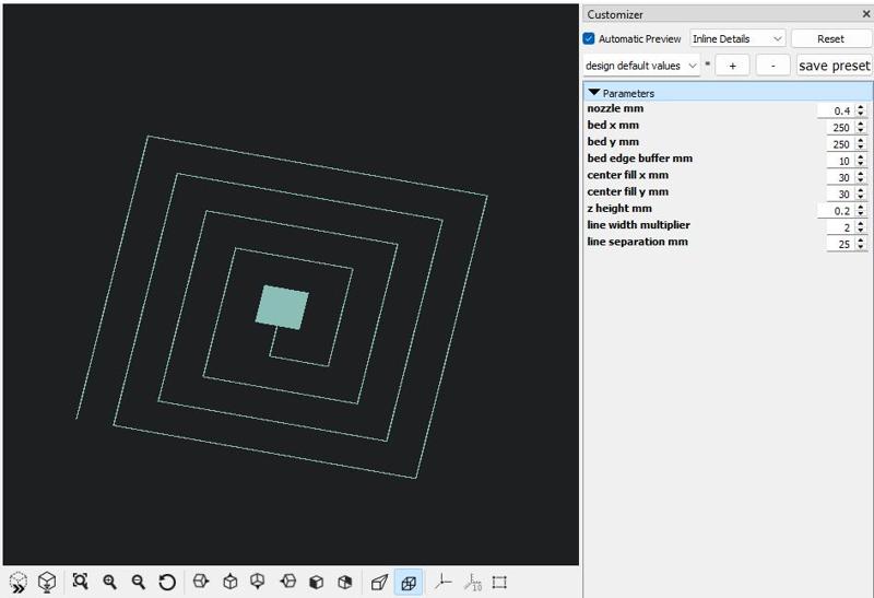 Customizable Spiral Bed Test