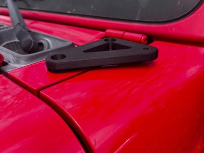 Jeep Cowl Light Mount
