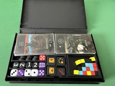 The Cursed Castle Board Game Insert