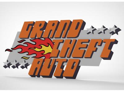 GTA 1 - Grand Theft Auto - 1997 - Retro WallArt Decoration