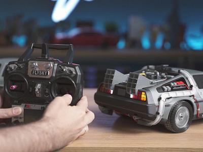 Back to the future DMC Delorean RC 1/10